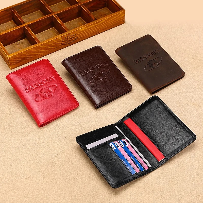 Unisex Genuine Leather Passpor - огляд і ціна Travel Accessories Wallet