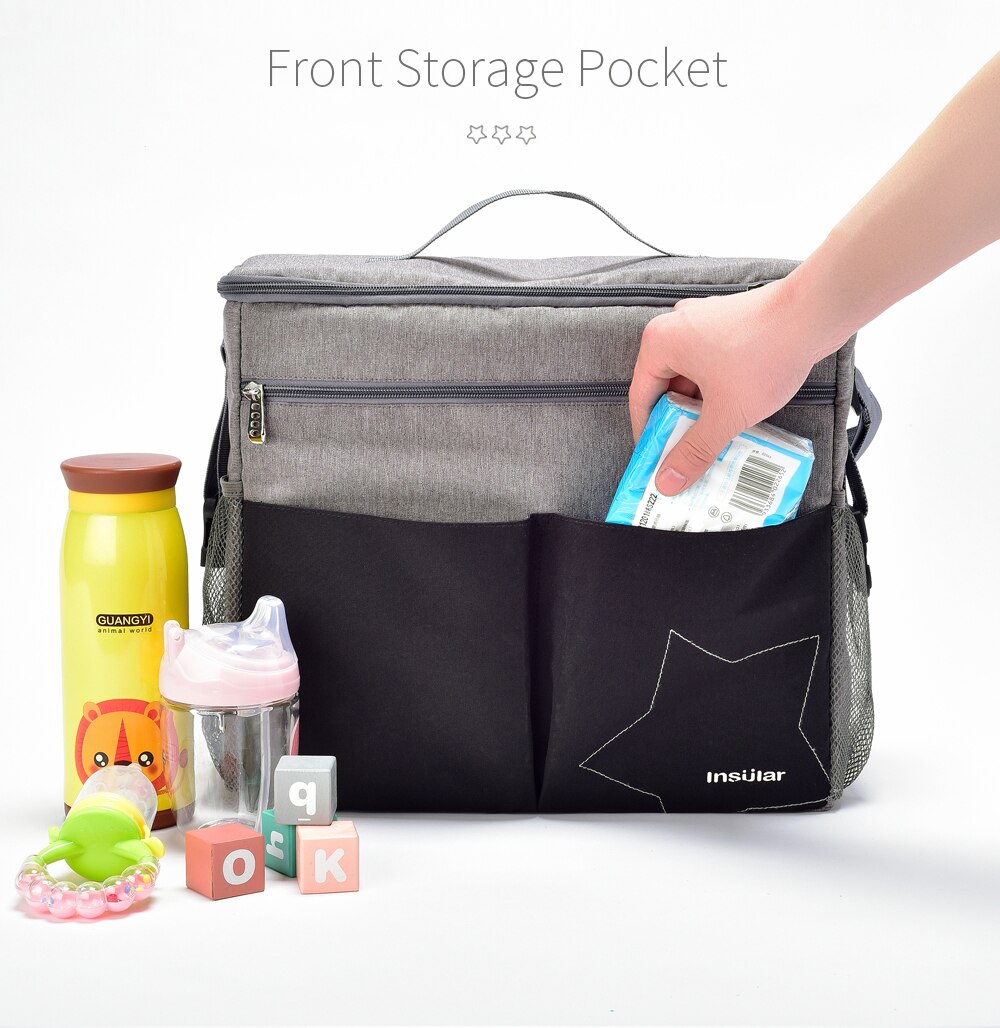 Insular Large Capacity Baby Di - огляд і ціна Travel Accessories Baby
