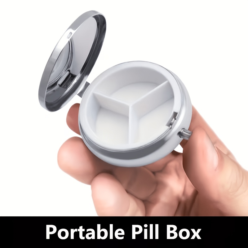 1pc flat portable round metal  - огляд і ціна Travel Accessories As Gifts