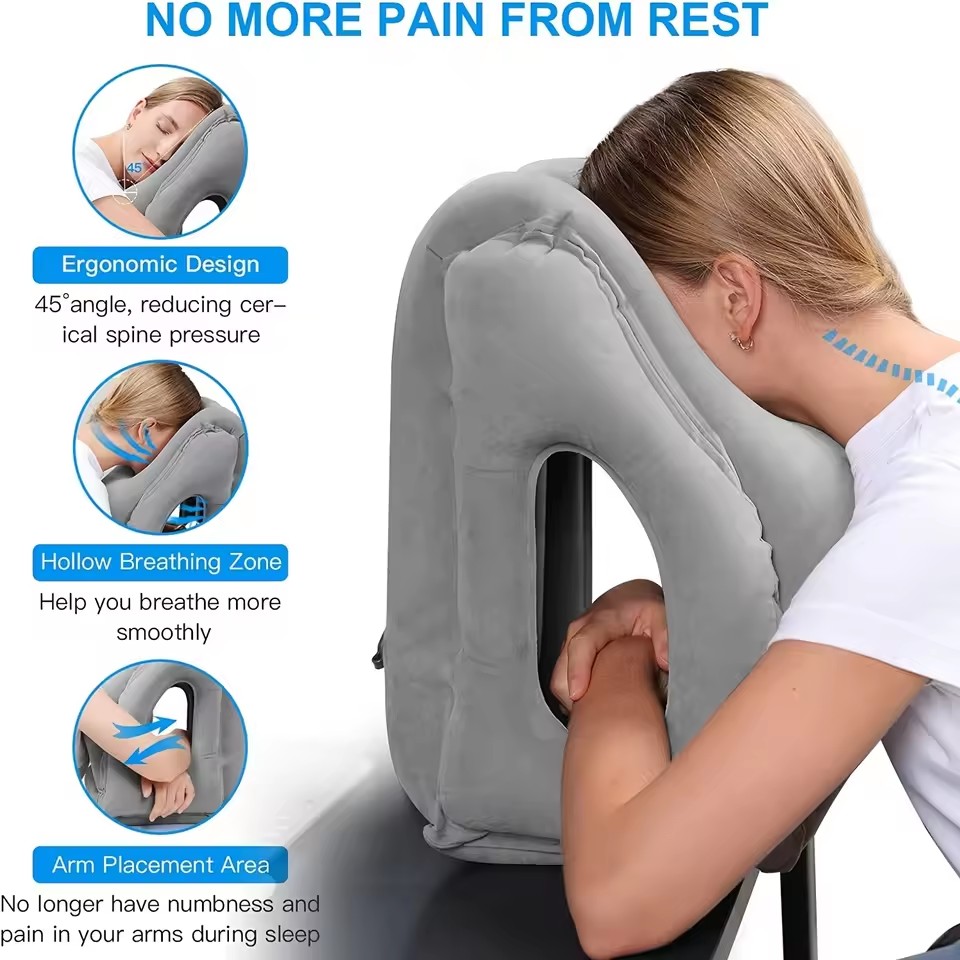 Inflatable Travel Pillow,Trave - огляд і ціна Travel Accessories Long Flight