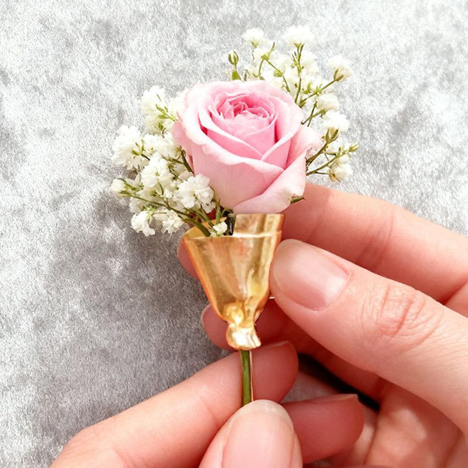 Women Flowers Bouquet Pins Bro - огляд і ціна Travel Accessories India