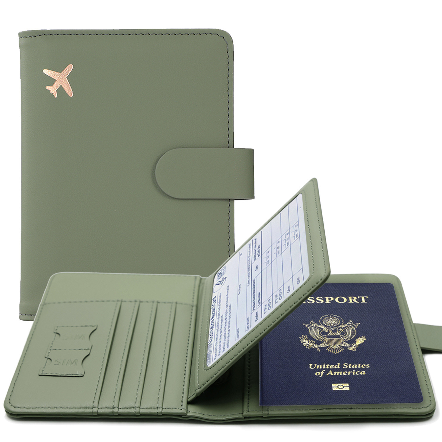 RFID Passport Cover Case Passp - огляд і ціна Travel Accessories Wallet