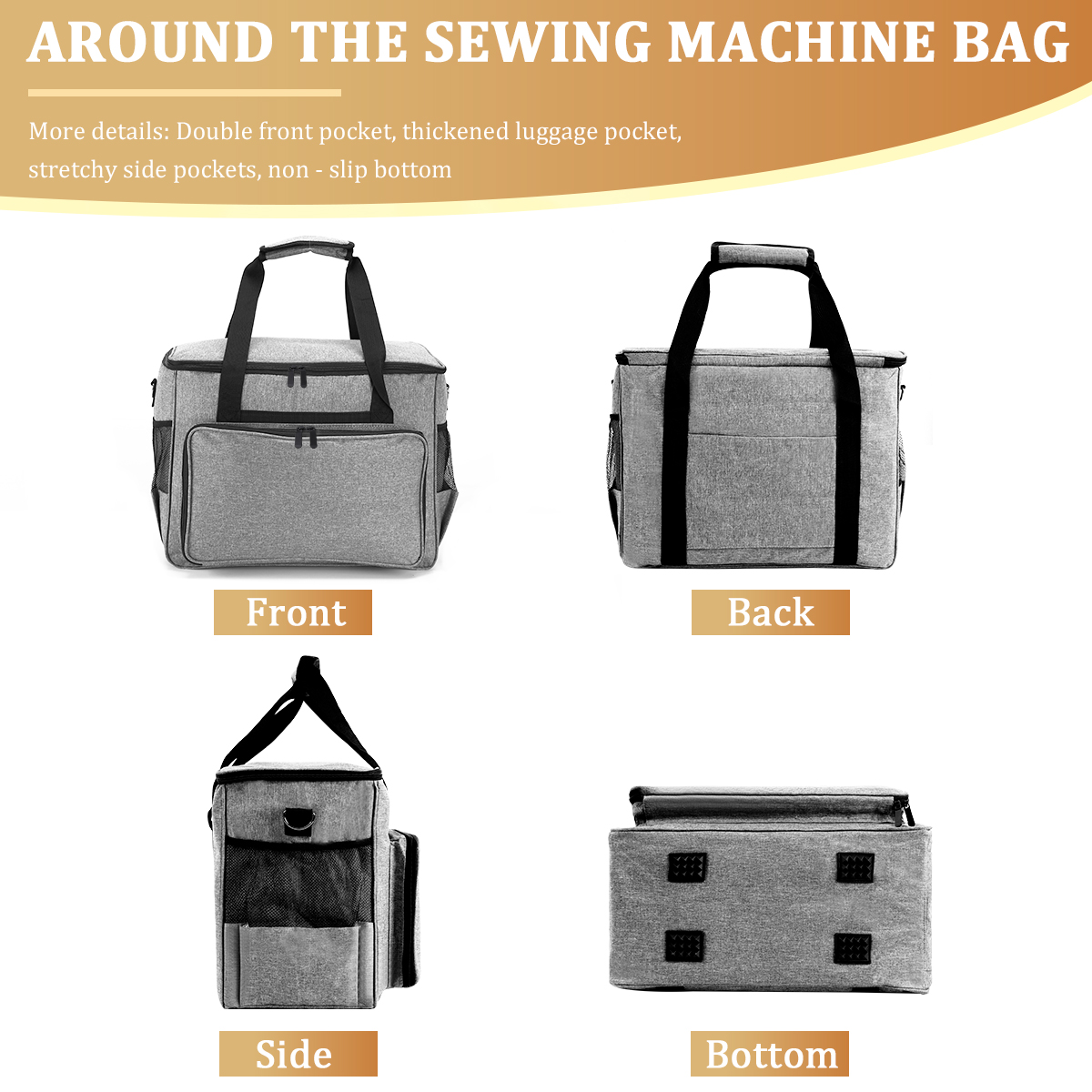 KOKNIT Sewing Machine Carrying - огляд і ціна Travel Accessories Organizer Bag