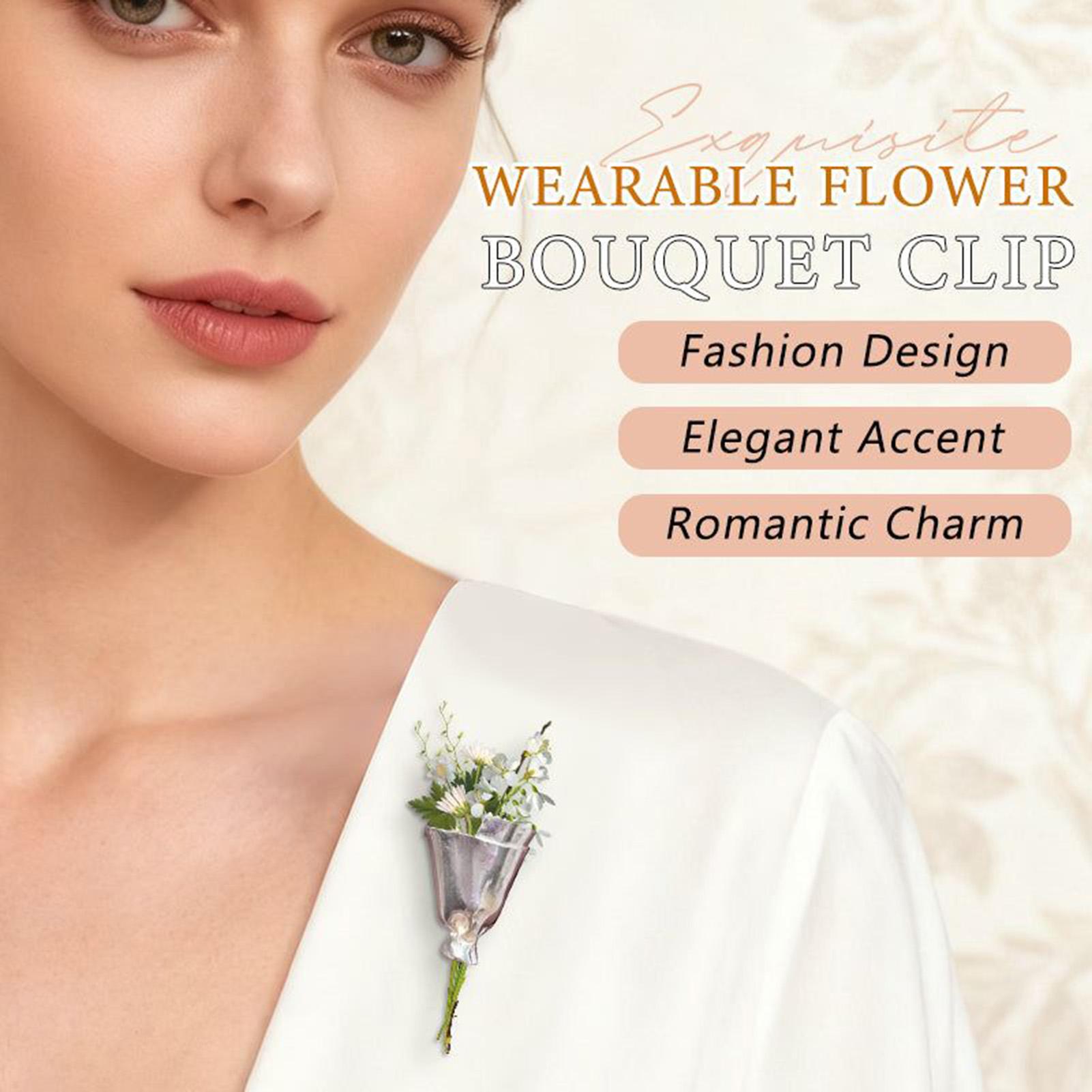 Bouquet Holder Lapel Pins Wedd - огляд і ціна Travel Accessories India