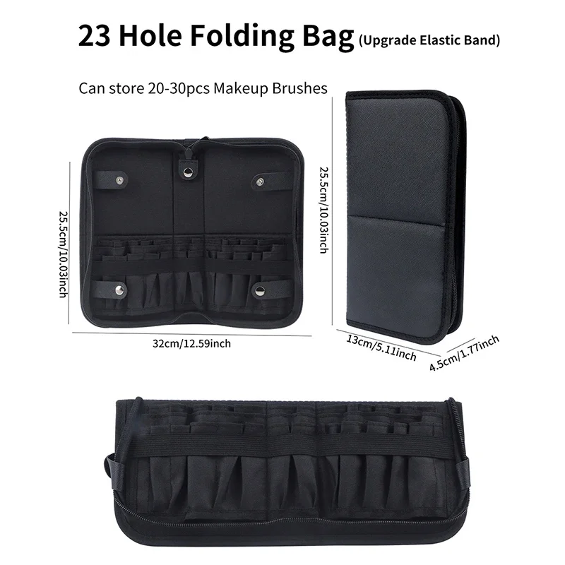 29/23 Holes Foldable Makeup Br - огляд і ціна Travel Accessories Organizer Bag