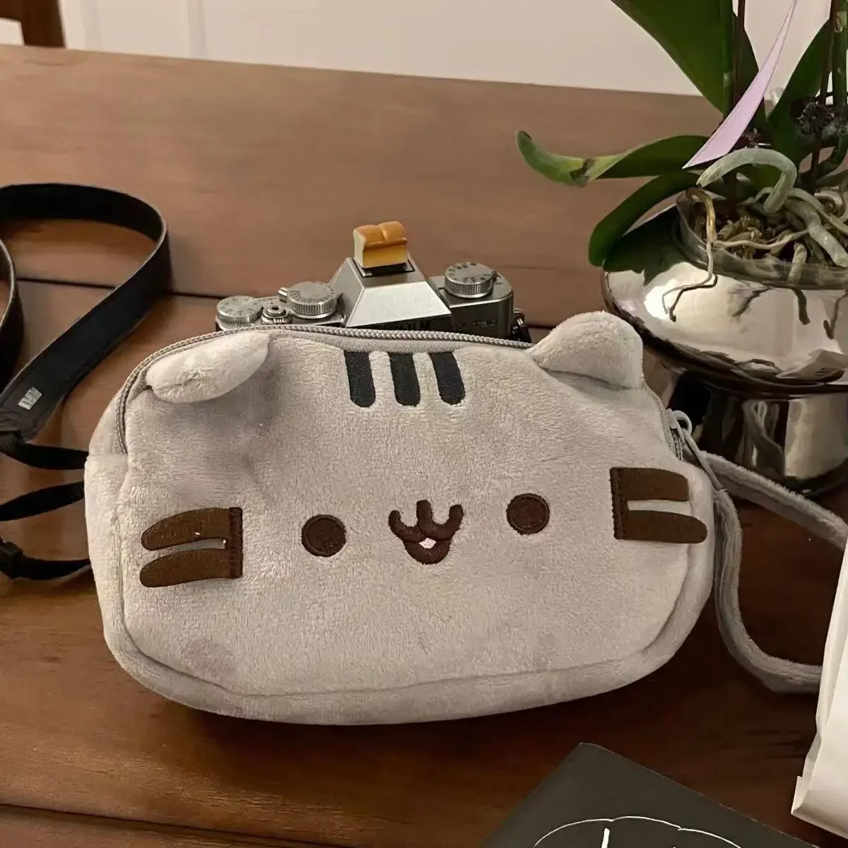 Cute Pusheen Pencil Case Carto - огляд і ціна Luggage Cover Protector